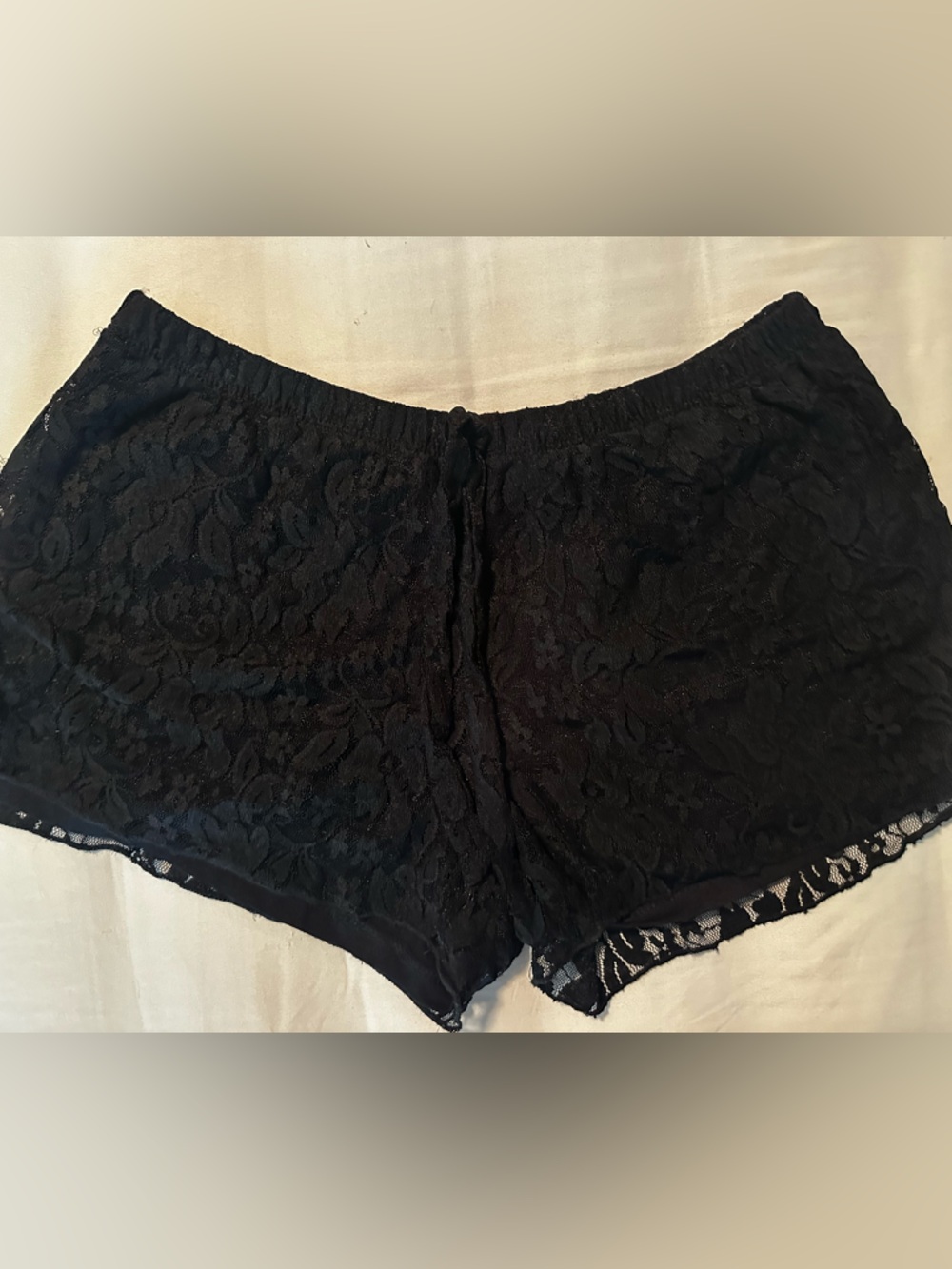 Black Lace Women's Shorts - Soft Stretch